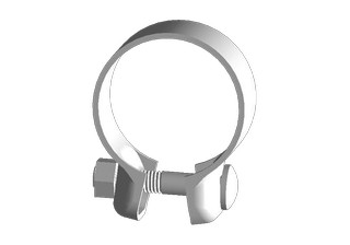 Хомут глушителя (кольцо) Chery Amulet A11-1200013