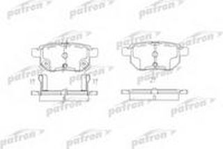 Колодки тормозные задние Lifan X50 / Celliya / JAC S3 PBP4042