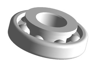 Подшипник КПП первичного вала задний Chery Amulet 015311123AA