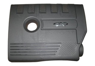 Накладка двигателя декоративная (пластик) Chery Fora / Vortex Estina A21-1109811