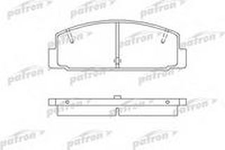 Колодки тормозные задние FAW B50 / Haima 3 PBP372