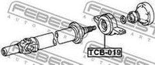 Подшипник подвесной карданного вала Chery Tiggo TCB019